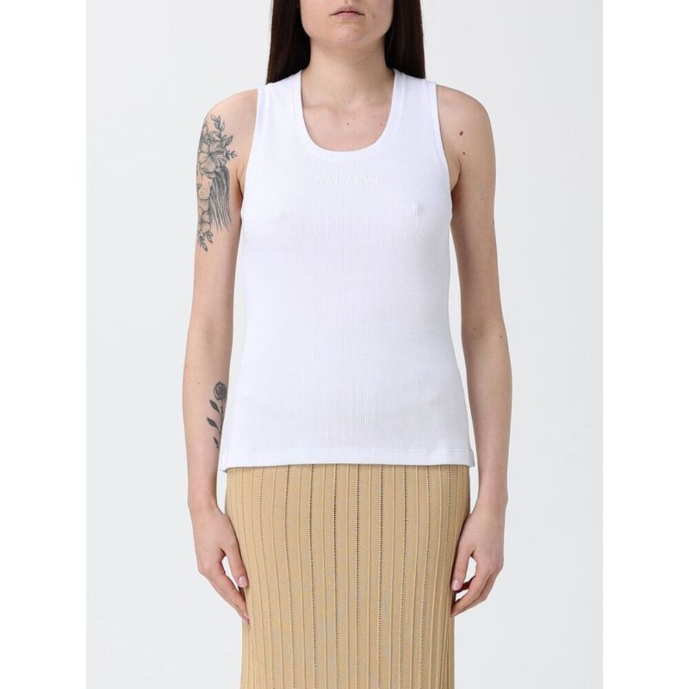 Balmain Top Woman White